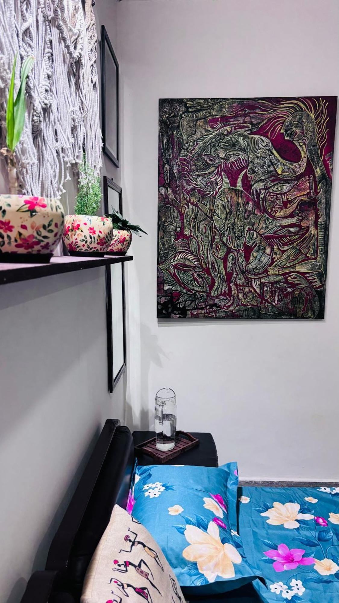 Appartement Anavrin Art House à New Delhi Extérieur photo