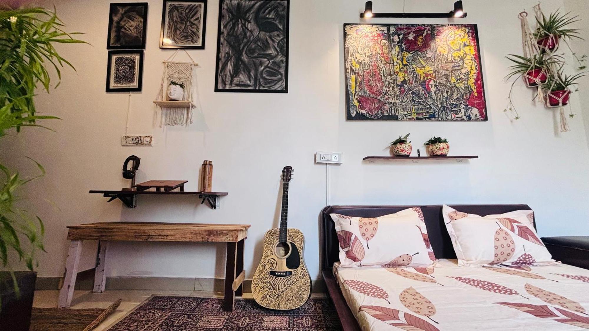 Appartement Anavrin Art House à New Delhi Extérieur photo